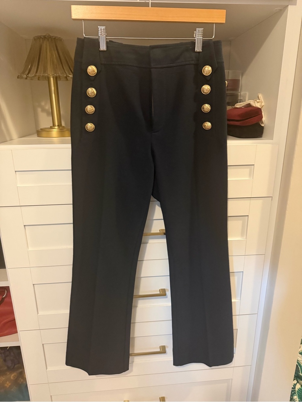 Derek Lam 10 Crosby ROBERTSON FLARE TROUSERS - Picture 3 of 6